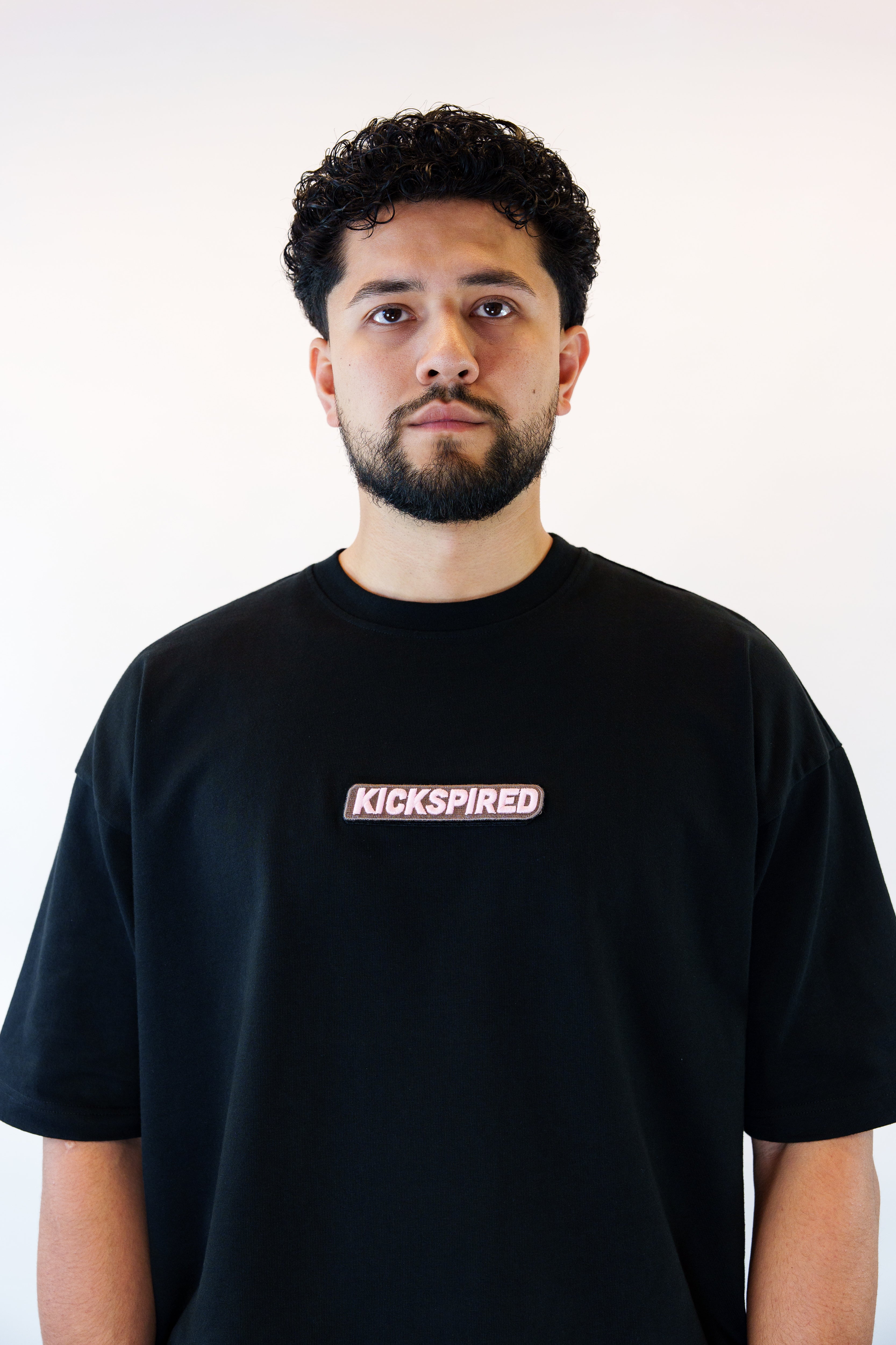 SQUARE BADGE BROWN/PINK Kickspired