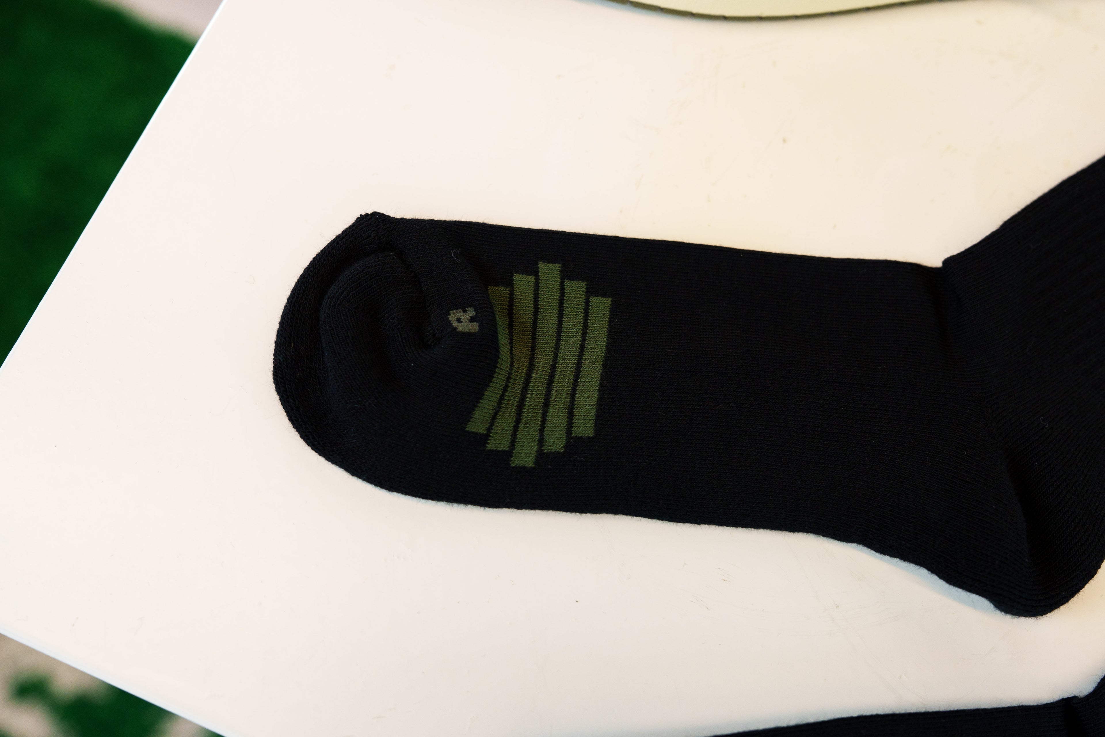 SOCKS BLACK/OLIVE/CREME Kickspired