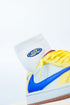 SOCKS WHITE/YELLOW/BLUE Kickspired