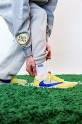 SOCKS WHITE/YELLOW/BLUE Kickspired